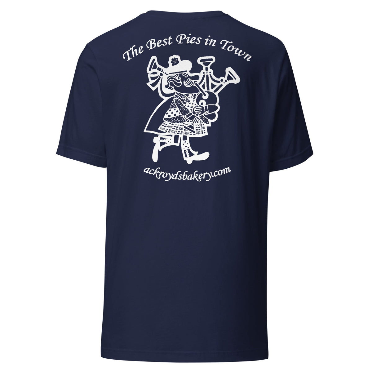 Ackroyd's Bagpiper Logo Unisex t-shirt